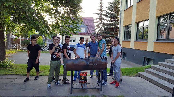 Sp&auml;tes Abendbrot im Haus der Jugend (Foto: Stadtjugendring Sondershausen)