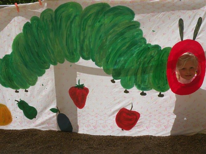 Die kleine Raupe Nimmersatt... (Foto: A. Schauer)