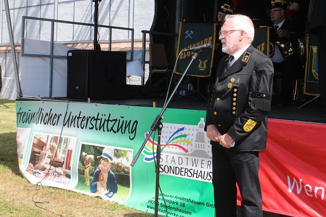 Nicht nur Bergleute feierten (Foto: Karl-Heinz Herrmann)