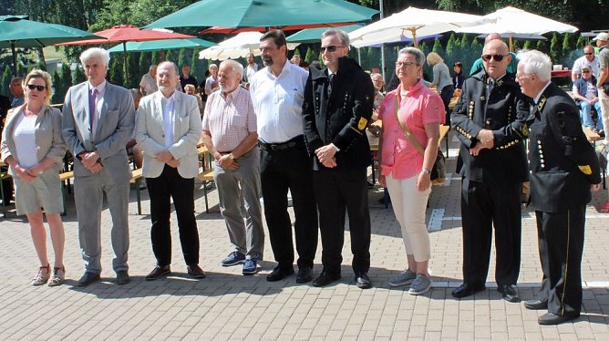 Nicht nur Bergleute feierten (Foto: Karl-Heinz Herrmann)