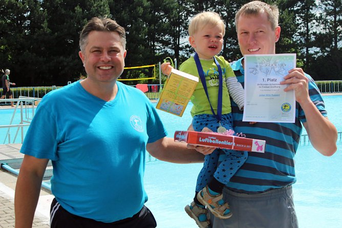 Gut geschwommen - Ziel nicht geknackt (Foto: Karl-Heinz Herrmann) Gut geschwommen - Ziel nicht geknackt (Foto: Karl-Heinz Herrmann)