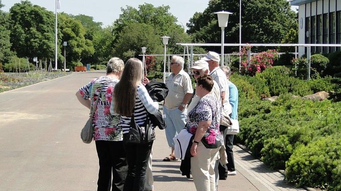Ausflug des Blinden- und Sehbehindertenverbands zur ega (Foto: W. Rasch)