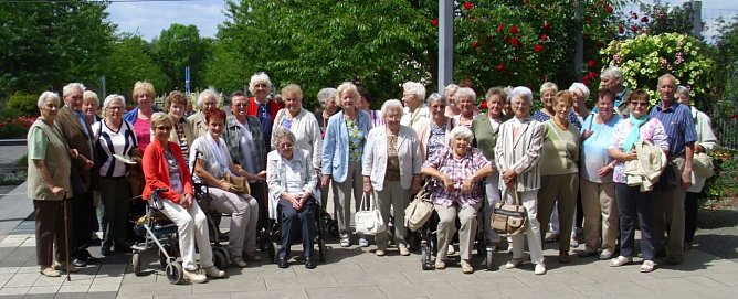 WB 4 besuchte Europa-Rosarium Sangerhausen (Foto: Thomas Leipold)