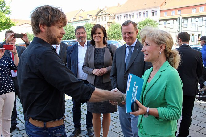 Geld f&uuml;r die "Frankenhisser Solzk&ouml;ppe" (Foto: Karl-Heinz Herrmann)