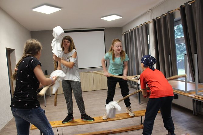 Karibische Piraten in Jecha gesichtet (Foto: Karl-Heinz Herrmann)