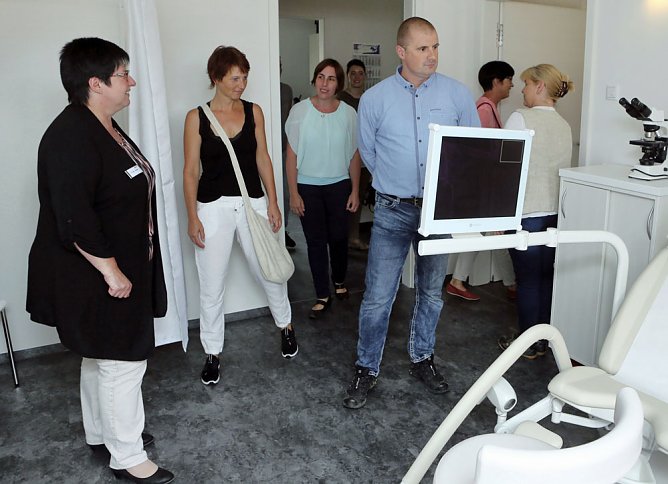 Medizinisches Versorgungszentrum (MVZ) öffnete seine Türen. (Foto: Peter Hansen) Medizinisches Versorgungszentrum (MVZ) öffnete seine Türen. (Foto: Peter Hansen)