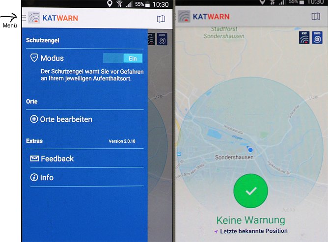 Tipps und Tricks zum neuen Warnsystem KATWARN (Foto: Karl-Heinz Herrmann) Tipps und Tricks zum neuen Warnsystem KATWARN (Foto: Karl-Heinz Herrmann)