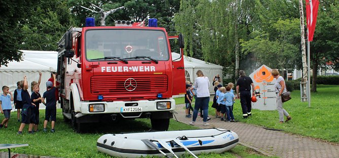 FFW Jecha zeigte Technik (Foto: Karl-Heinz Herrmann)