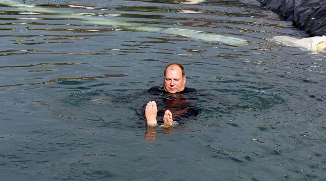 "Wir engagieren uns vor Ort! (Foto: Karl-Heinz Herrmann)