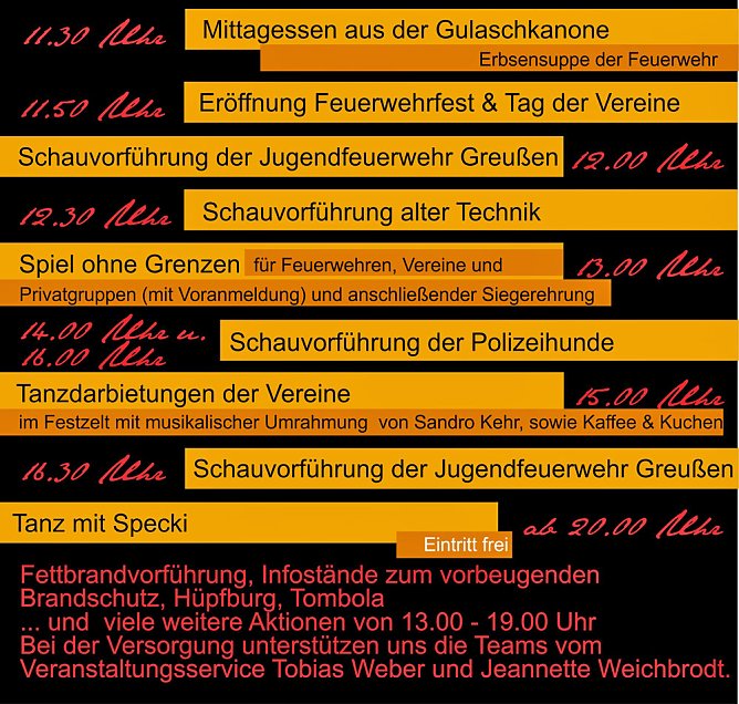 140 Jahre Feuerwehr Greu&szlig;en und mehr (Foto: privat)