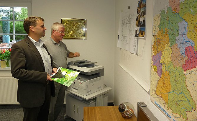 Patrick Kurth und Peter Haberkorn (Foto: Karl-Heinz Herrmann)
