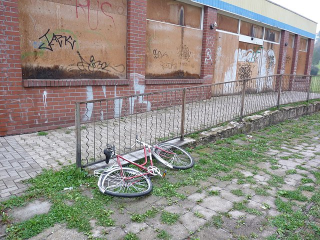 Fahrrad defekt (Foto: Karl-Heinz Herrmann)