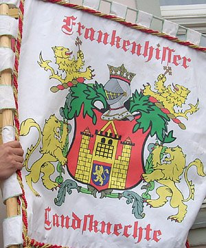 Landsknechtsfahne (Foto: Karl-Heinz Herrmann)