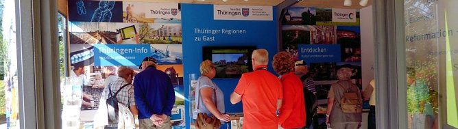 Auf der Landesgartenschau (Foto: Stadtmarketing Bad Frankenhausen)