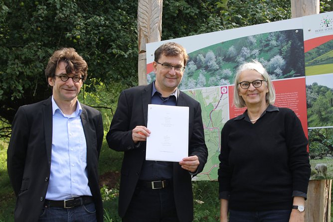 100.000 Euro f&uuml;r das Naturschutzgro&szlig;projekt Hohe Schrecke (Foto: Naturstiftung David)