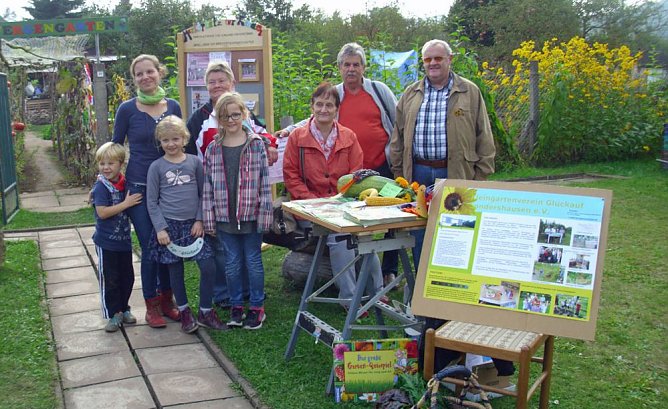 Gl&uuml;ckauf G&auml;rtner mit Infostand dabei (Foto: Thomas Leipold)