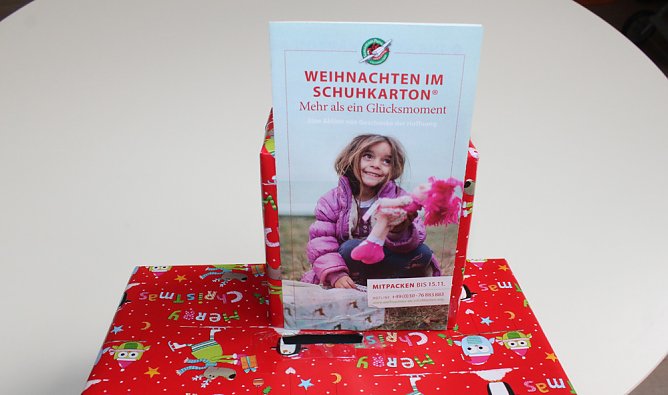Aktion WEIHNACHTEN IM SCHUHKARTON (Foto: Karl-Heinz Herrmann)