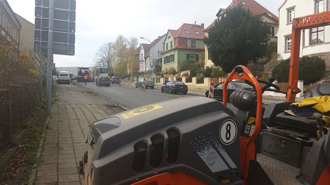 Fortschritt bei den Reparaturarbeiten (Foto: Thomas Leipold)