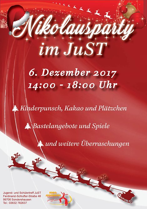 Nikolausparty im JuST (Foto: JUST)