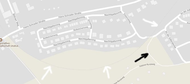 Umwidmung ehemaliger Bahntrasse (Foto: Karl-Heinz Herrmann)