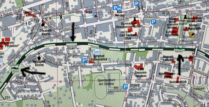 Umwidmung ehemaliger Bahntrasse (Foto: Karl-Heinz Herrmann)