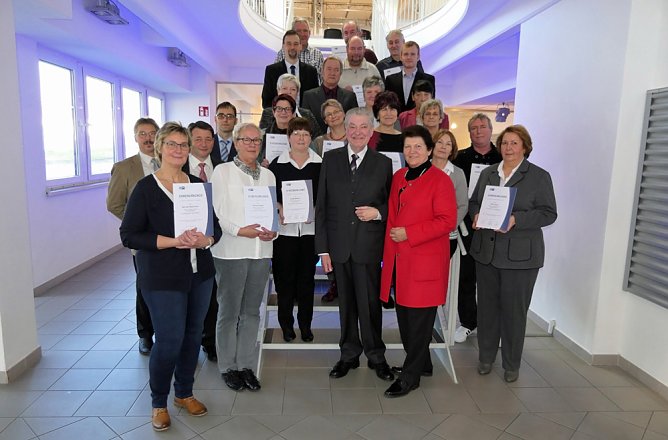 SONLUX ehrt Jubilare (Foto: Jens Ortschig) SONLUX ehrt Jubilare (Foto: Jens Ortschig)