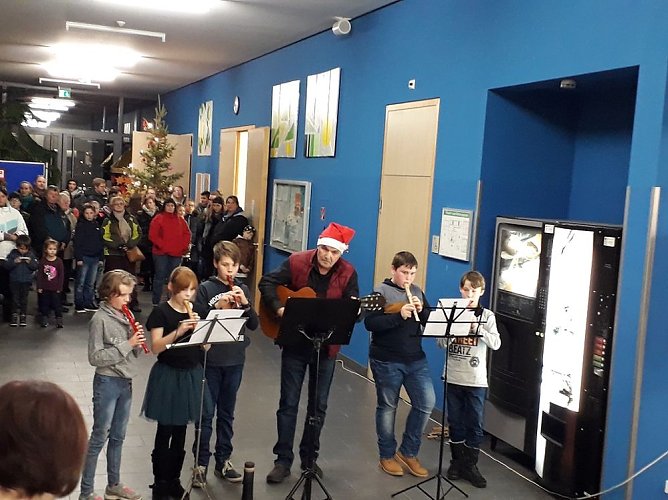 In Bad Frankenhausen steppte Weihnachtsmann (Foto: RS Gagarin)