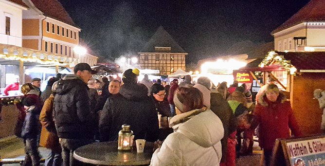 Gl&uuml;hweinfreundliches Wetter (Foto: Karl-Heinz Herrmann)