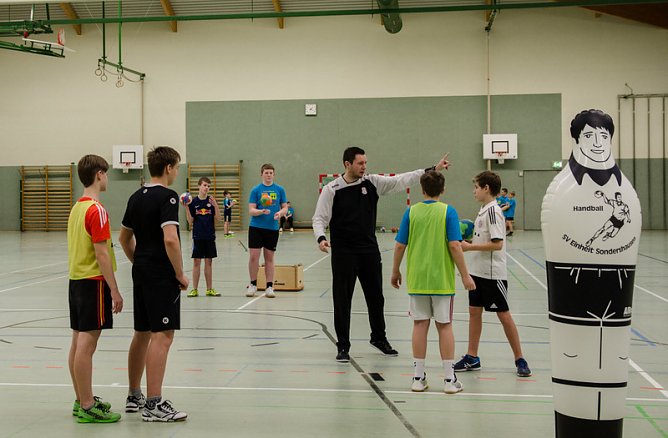 Handball-Camp des SV Einheit Sondershausen (Foto: Holger Schurack)
