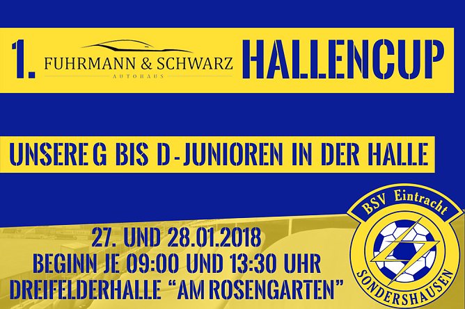 Vier Nachwuchs-Hallenturniere (Foto: Eintracht Sondershausen) Vier Nachwuchs-Hallenturniere (Foto: Eintracht Sondershausen)