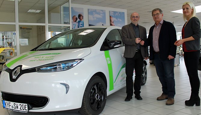 Thema E-Mobilit&auml;t (Foto: Stadtwerke Sondershausen)