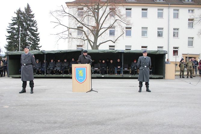 Vereidigung in Sondershausen (Foto: Karl-Heinz Herrmann)