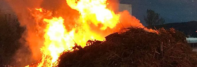 Baum- und Strauchschnitt fürs Osterfeuer 2018 (Foto: Tobias Schneegans) Baum- und Strauchschnitt fürs Osterfeuer 2018 (Foto: Tobias Schneegans)