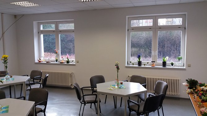 Schnuppertag in den neuen Räumlichkeiten (Foto: Katharina Böttcher) Schnuppertag in den neuen Räumlichkeiten (Foto: Katharina Böttcher)