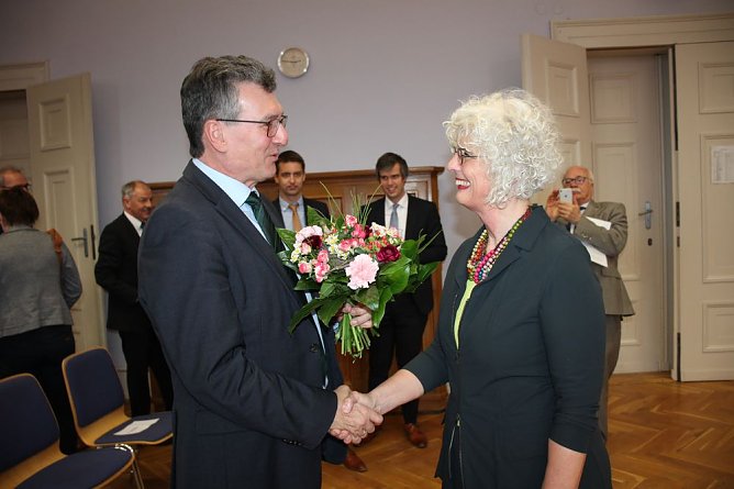 Amtseinführung der Direktorin des Amtsgerichts Sondershausen (Foto: Karl-Heinz Herrmann) Amtseinführung der Direktorin des Amtsgerichts Sondershausen (Foto: Karl-Heinz Herrmann)