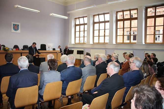 Amtseinführung der Direktorin des Amtsgerichts Sondershausen (Foto: Karl-Heinz Herrmann) Amtseinführung der Direktorin des Amtsgerichts Sondershausen (Foto: Karl-Heinz Herrmann)