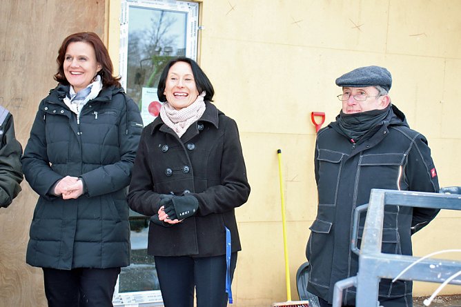 Richtfest f&uuml;r neue Bungalows im Ferienpark (Foto: Karl-Heinz Herrmann)