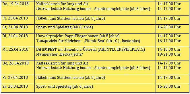 Was ist im April und den Osterferien los? (Foto: Stadtjugendring)