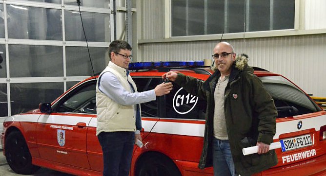 Komandowagen f&uuml;r die FFW Greu&szlig;en (Foto: Andreas Hocke)