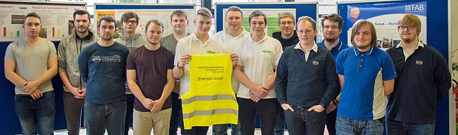 Energie-Scouts pr&auml;sentieren ihre Projektarbeiten in der IHK Erfurt (Foto: IHK Erfurt)