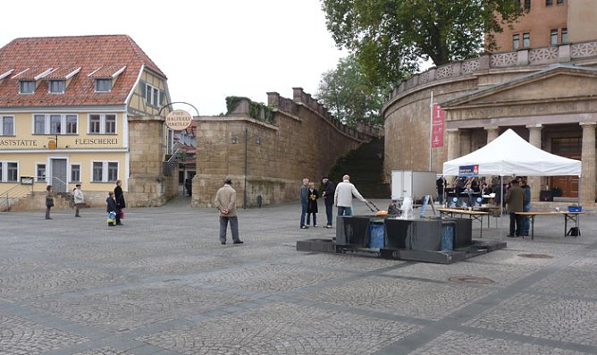 Sammlung gegen Polio (Foto: Karl-Heinz Herrmann)