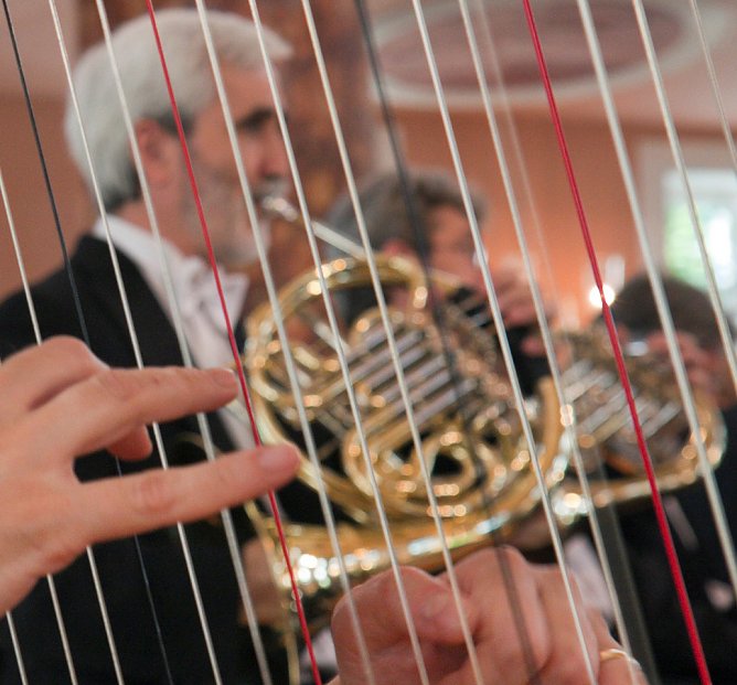 Himmlisches Instrument im 3. Loh-Konzert (Foto: Birgit Susemihl) Himmlisches Instrument im 3. Loh-Konzert (Foto: Birgit Susemihl)