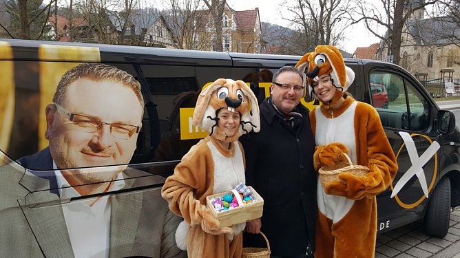 Ostertour in Bad Frankenhausen (Foto: Jens Krautwurst)