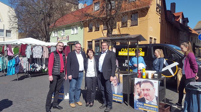 Gute Resonanz mit "Politik die jedem schmeckt" (Foto: CDU) Gute Resonanz mit "Politik die jedem schmeckt" (Foto: CDU)