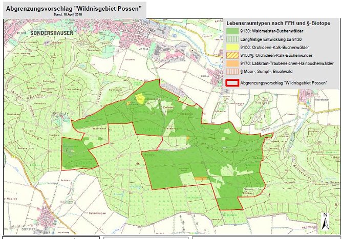 Vorschlag für das Wildnisgebiet Possen (Foto: NABU) Vorschlag für das Wildnisgebiet Possen (Foto: NABU)