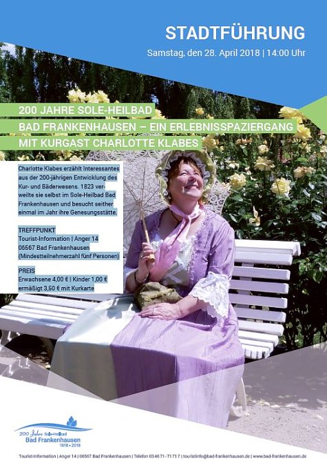 Stadtrundgang und Konzertabsage (Foto: Stadtmarketing Bad Frankenhausen)