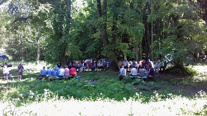 Pfingstmontag am Mutzenbrunnen (Foto: Kerstin Hesse)