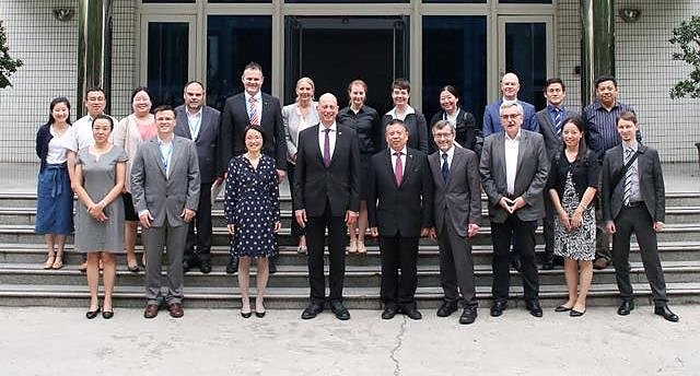 Th&uuml;ringer Delegation (Foto: TMWWDG)