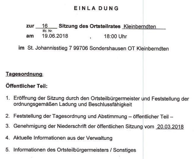 Einwohnerversammlung und Ortsteilrat (Foto: privat) Einwohnerversammlung und Ortsteilrat (Foto: privat)