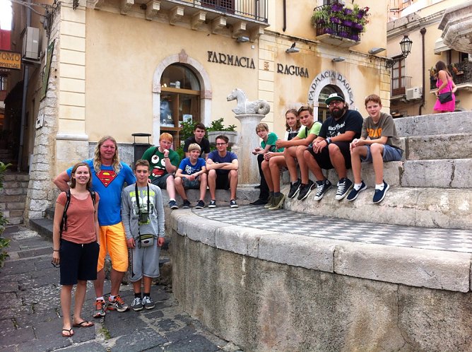 Abenteuer Sizilien! (Foto: Stadtjugendring) Abenteuer Sizilien! (Foto: Stadtjugendring)